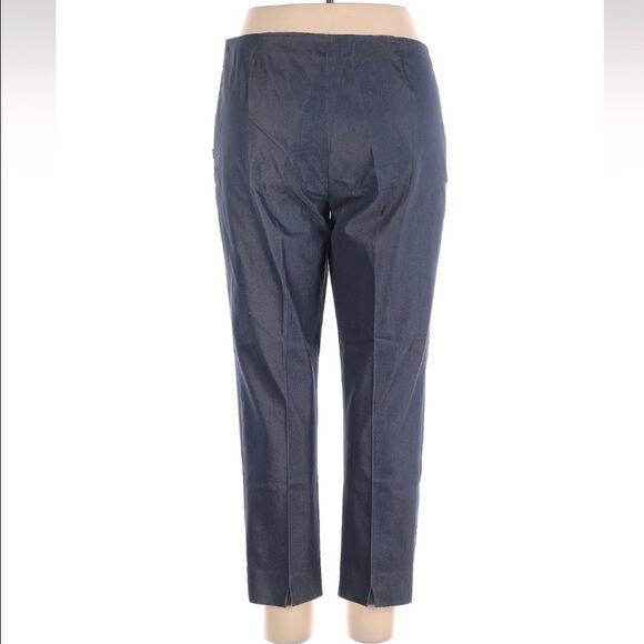 Peace Of Cloth Panticular Lisa Ankle High Rise Trousers Size 14 Blue Grey - Picture 5 of 16